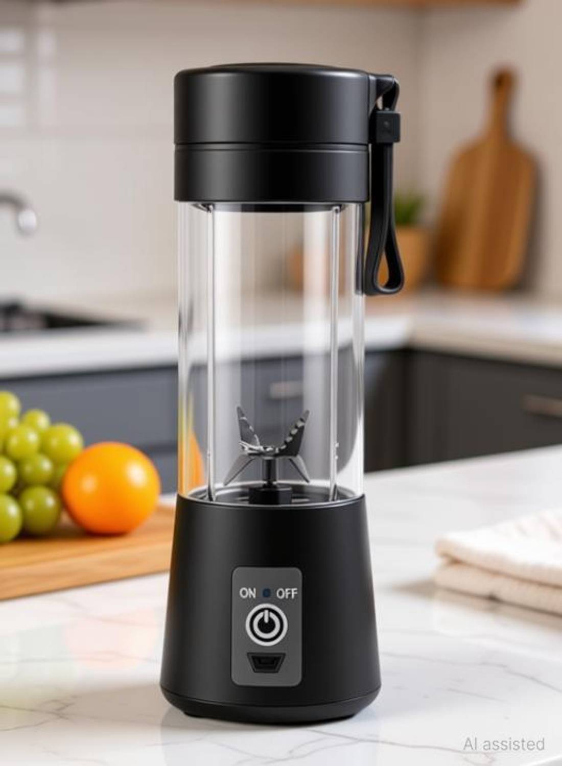 Zenkaro Mini Juicer Mixer with 6 Blades - Image 2