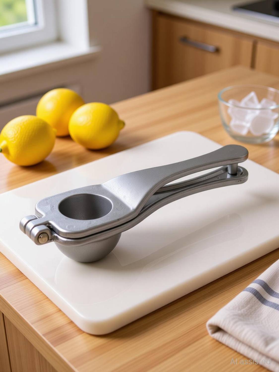 BELLERBIRD Aluminium Premium Quality Lemon Squeezer, Manual Fresh Citrus Press Juicer Hand Juicer