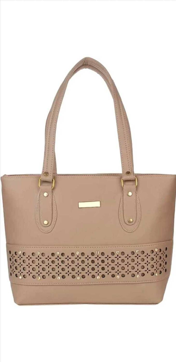 ARNLC Women Beige Handbag
