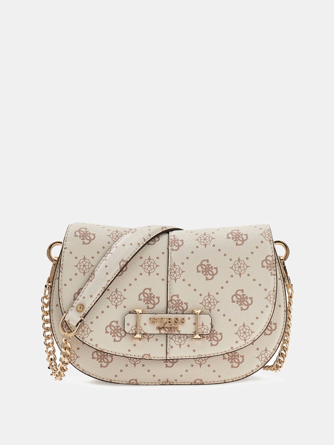Image of GUESS Women Beige Shoulder Bag