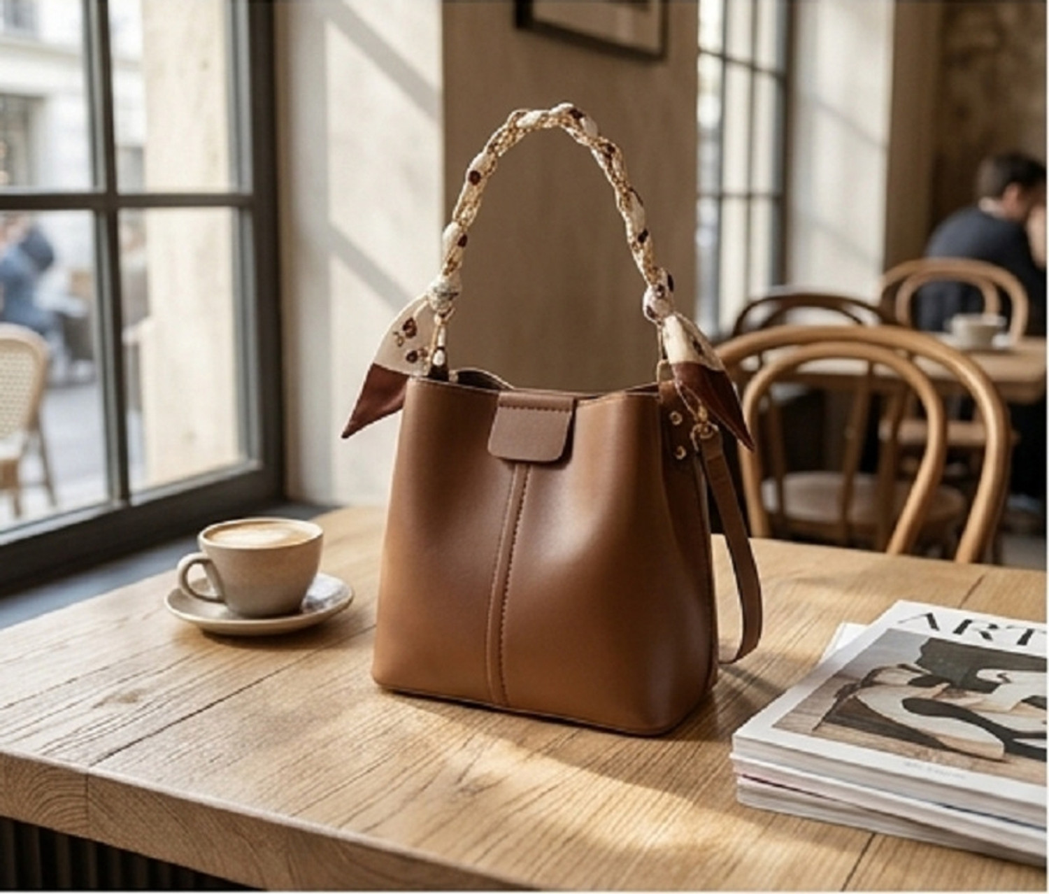 Image of MSMENTERPRISES Women Brown Handbag