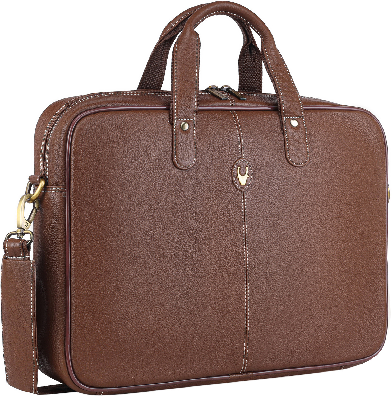 Image of WILDHORN Leather Laptop Messenger Bag for Men Messenger Bag
