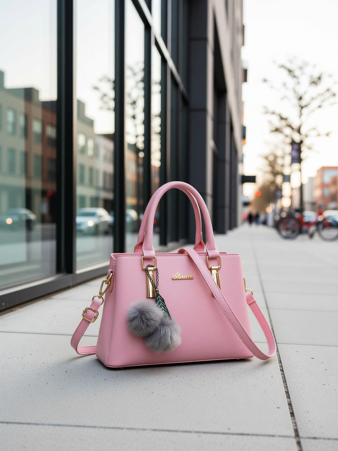 Image of Dowet Women Pink Hand-held Bag