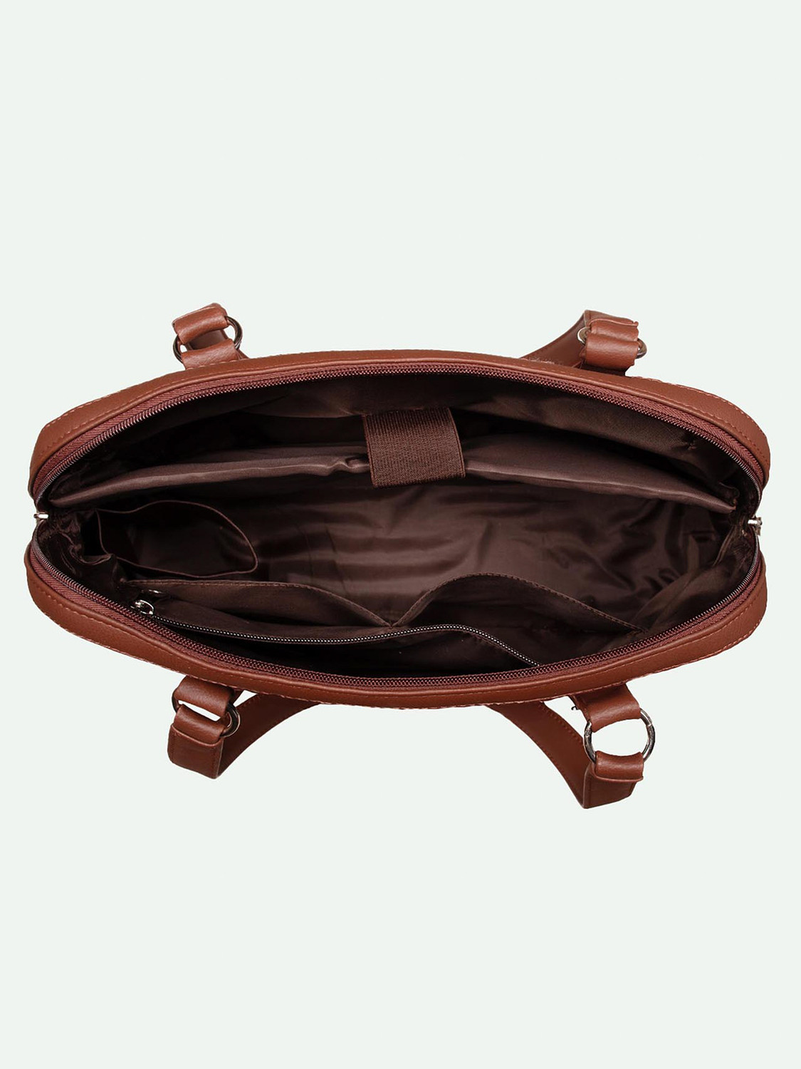 Image of ZOUK Women Blue Hand-held Bag
