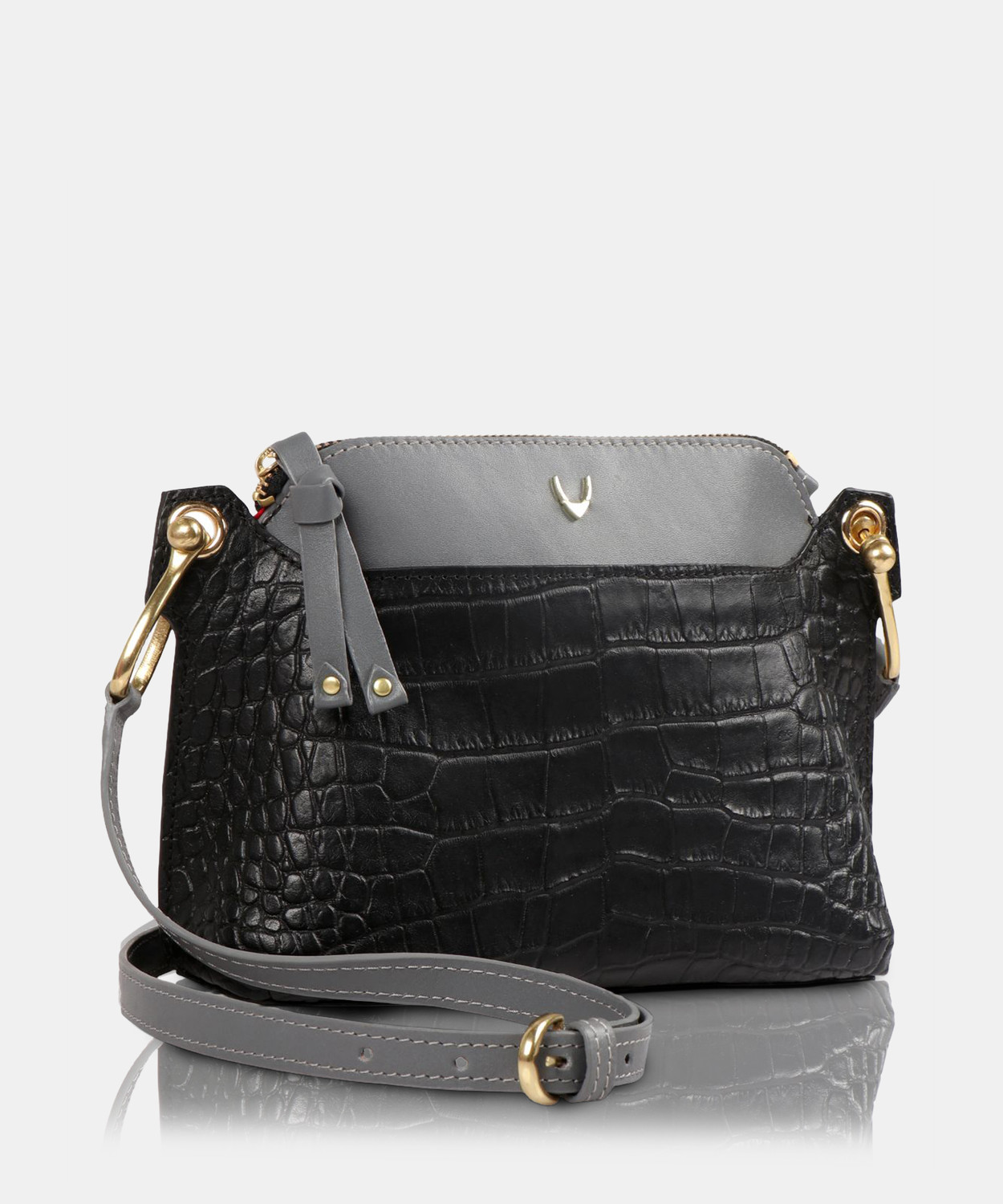 Image of HIDESIGN Women Black Sling Bag