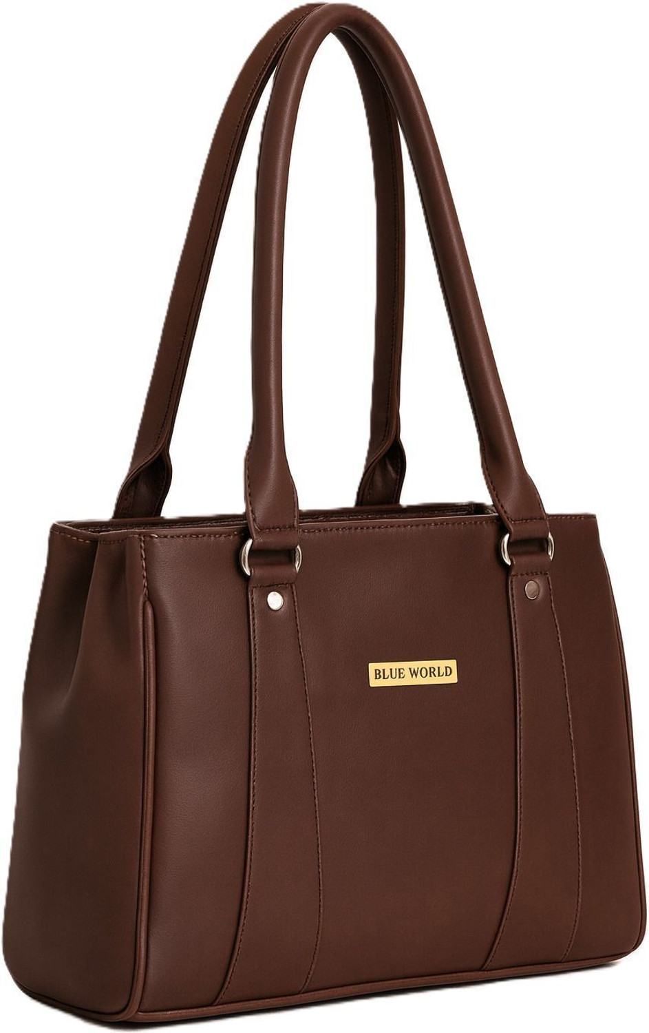 BLUE WORLD Women Brown Handbag