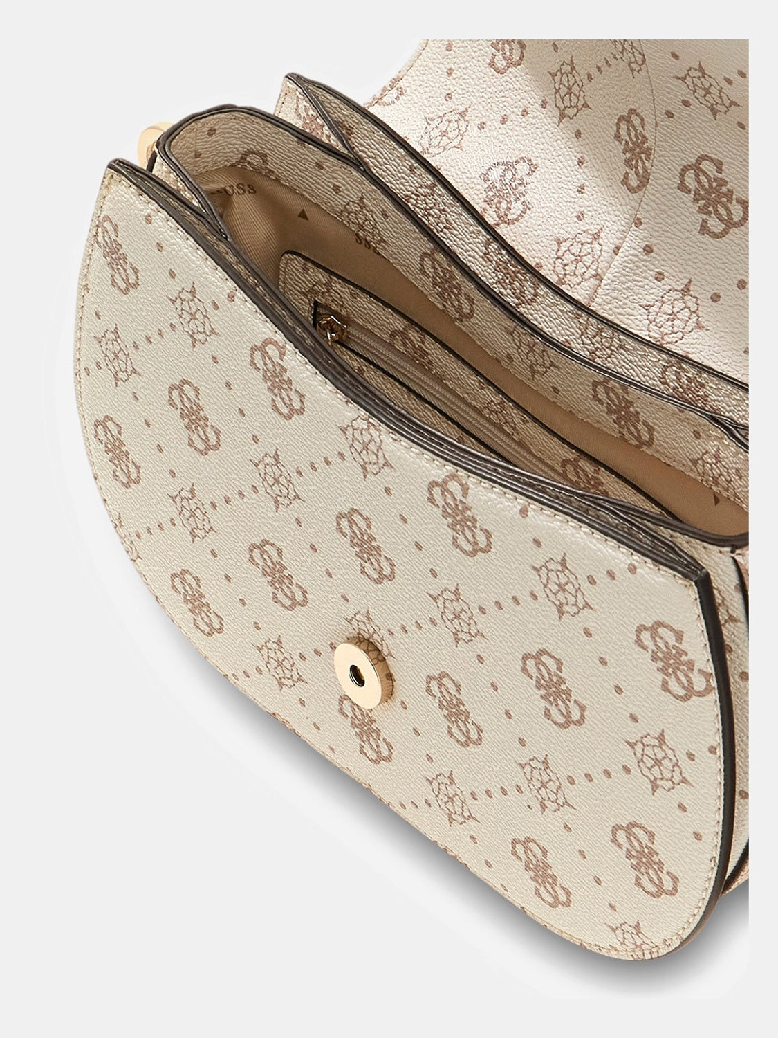 Image of GUESS Women Beige Shoulder Bag