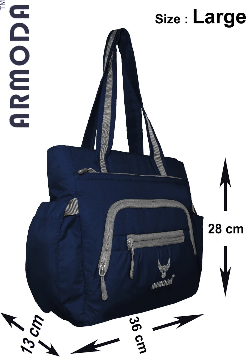 Image of ARMODA Women Blue, Grey Shoulder Bag
