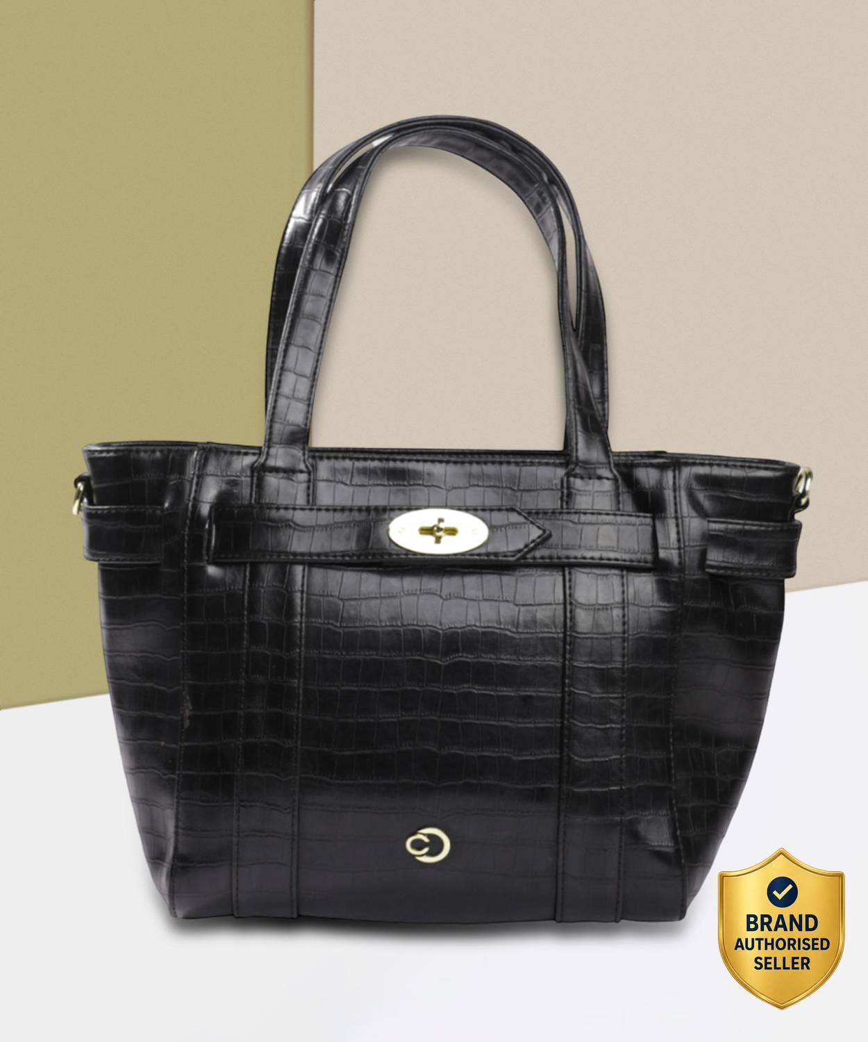 Caprese Women Black Satchel