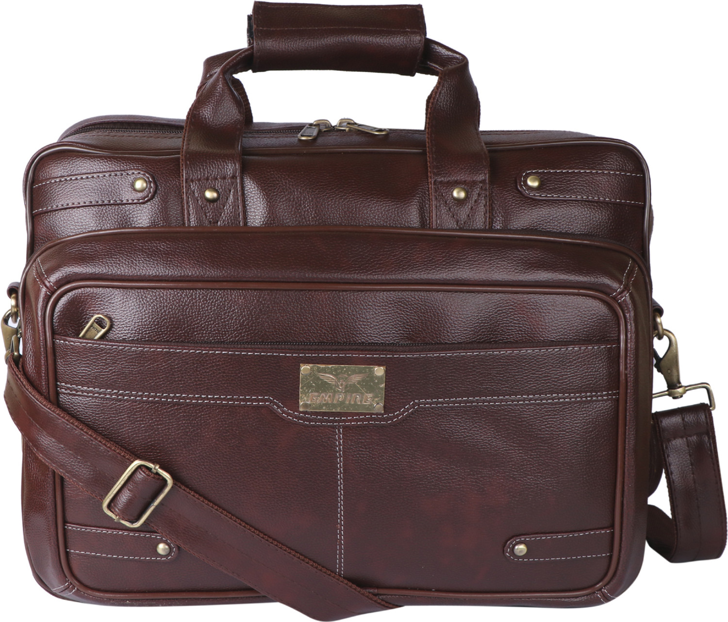 Image of EMPIRE Men & Women Brown Messenger Bag
