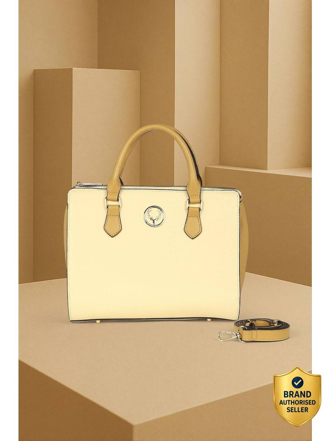 Allen Solly Women Yellow Handbag