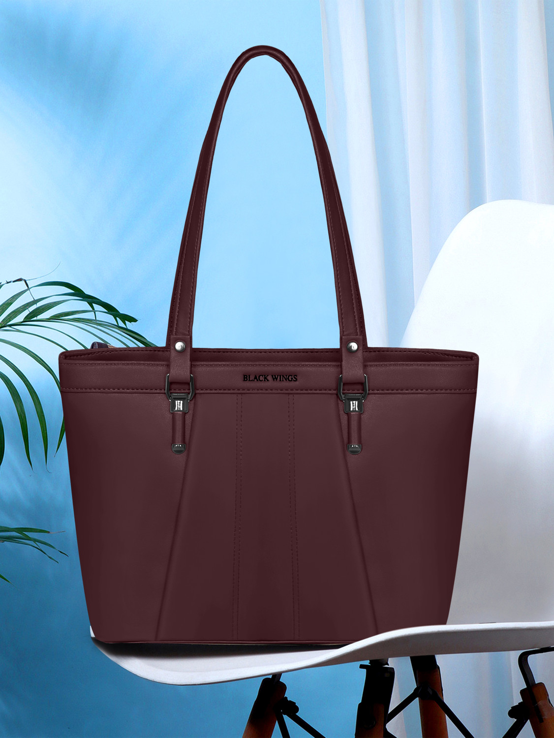 Image of Black Wings Women Brown Handbag
