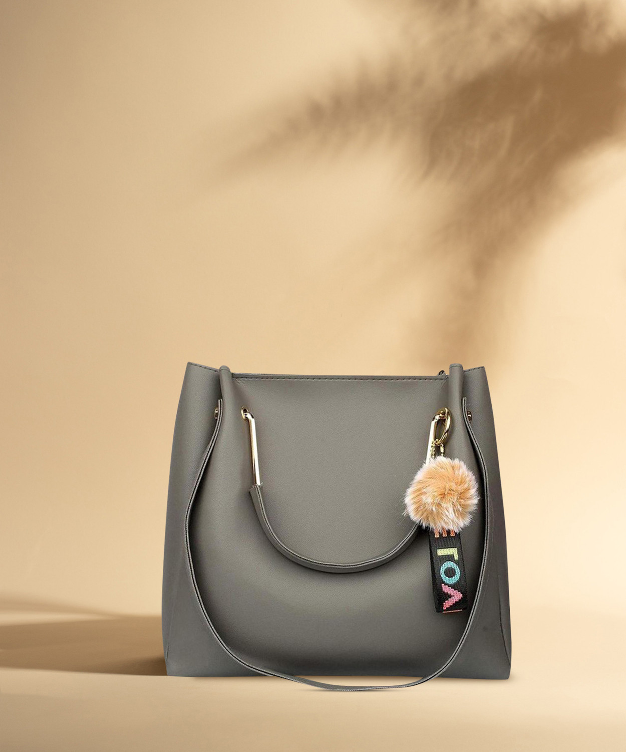 Image of Fargo Women Grey Hand-held Bag