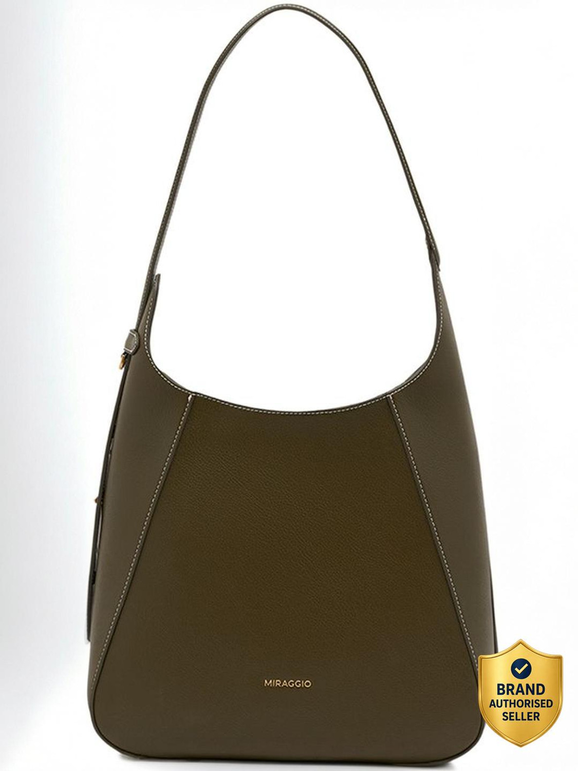 Image of Miraggio Women Green Hobo