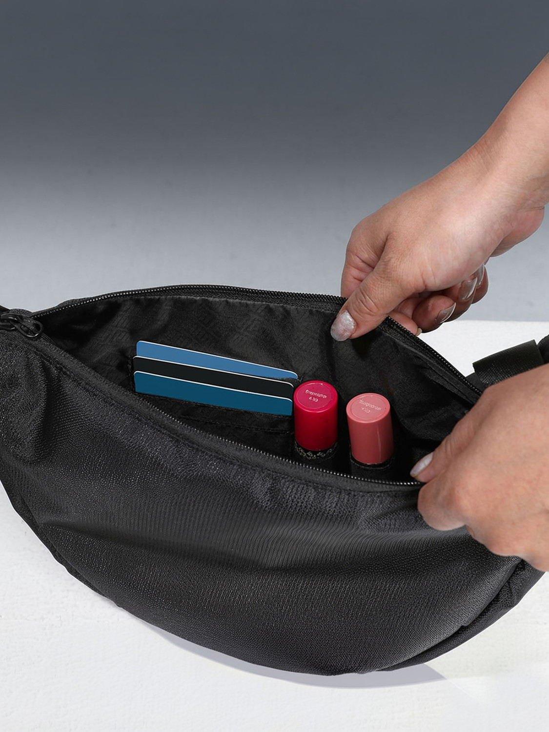 Image of PUMA Women Black Messenger Bag