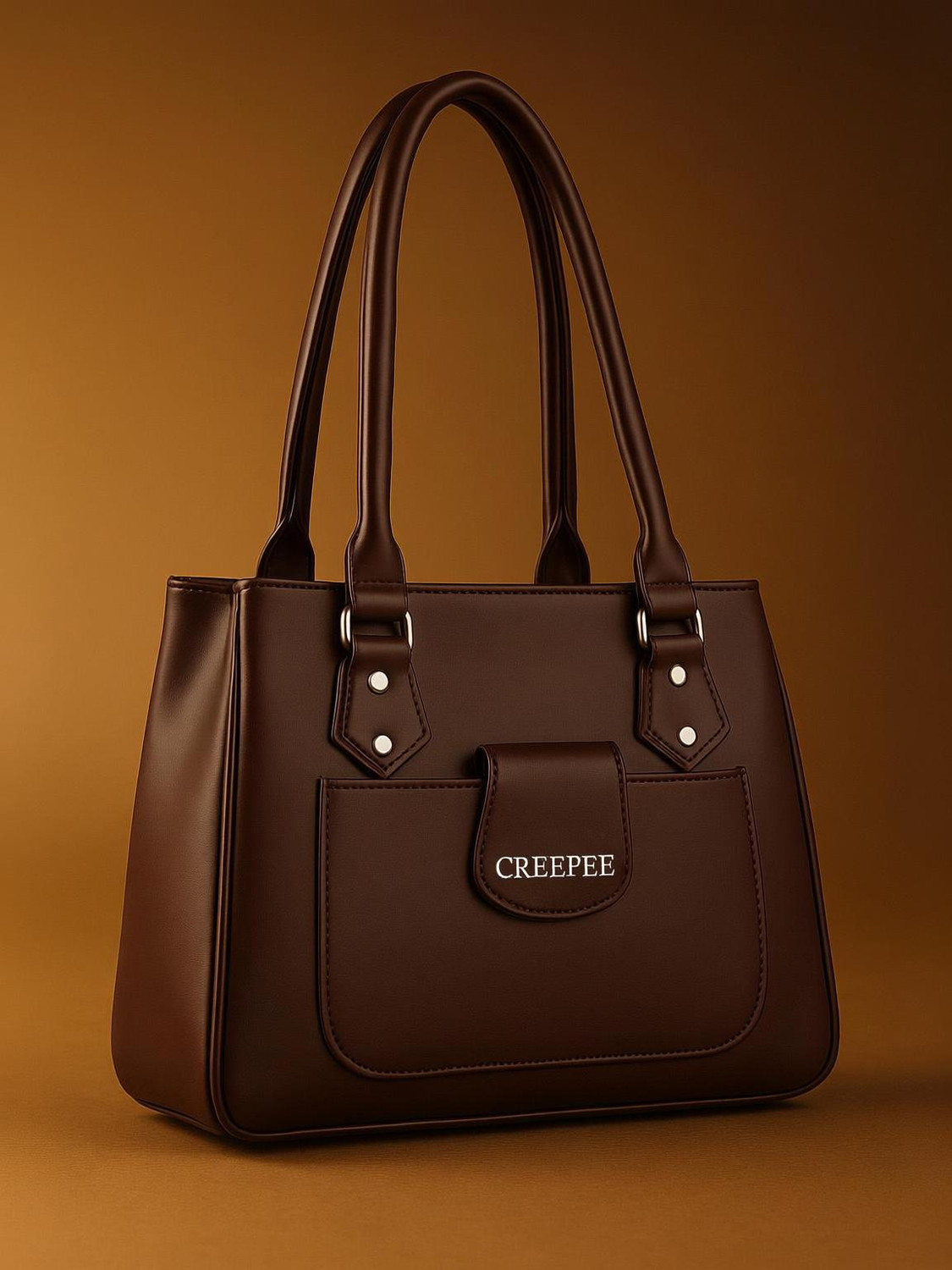 Image of CREEPER Women Brown Shoulder Bag
