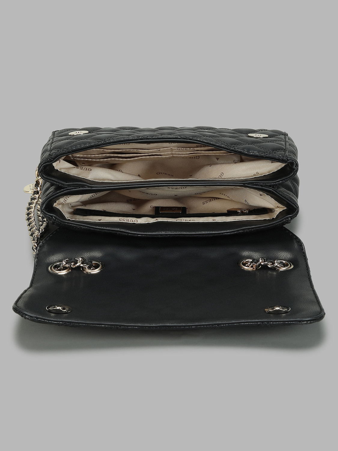 Image of GUESS Women Black Shoulder Bag