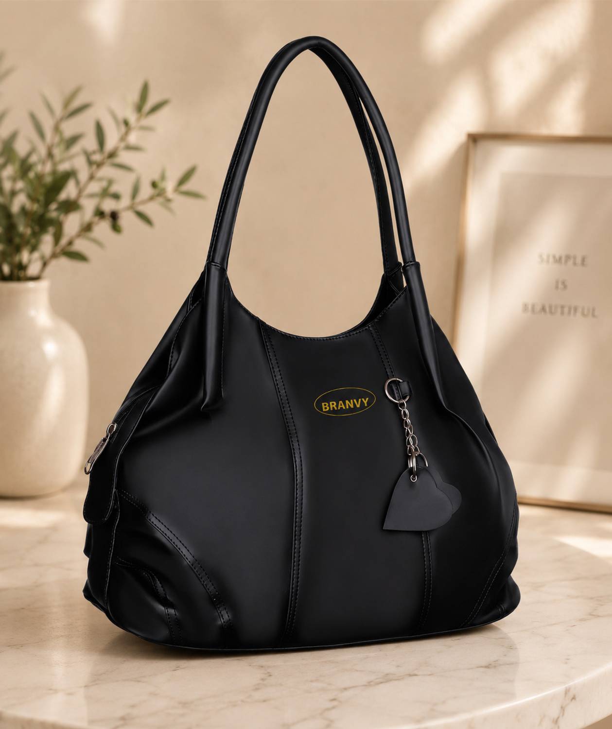 BRANVY Women Black Shoulder Bag