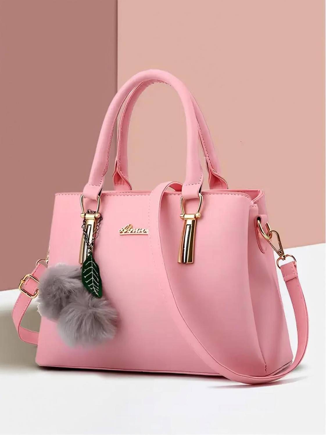 khatushyam collection Women Pink Hand-held Bag - Image 1