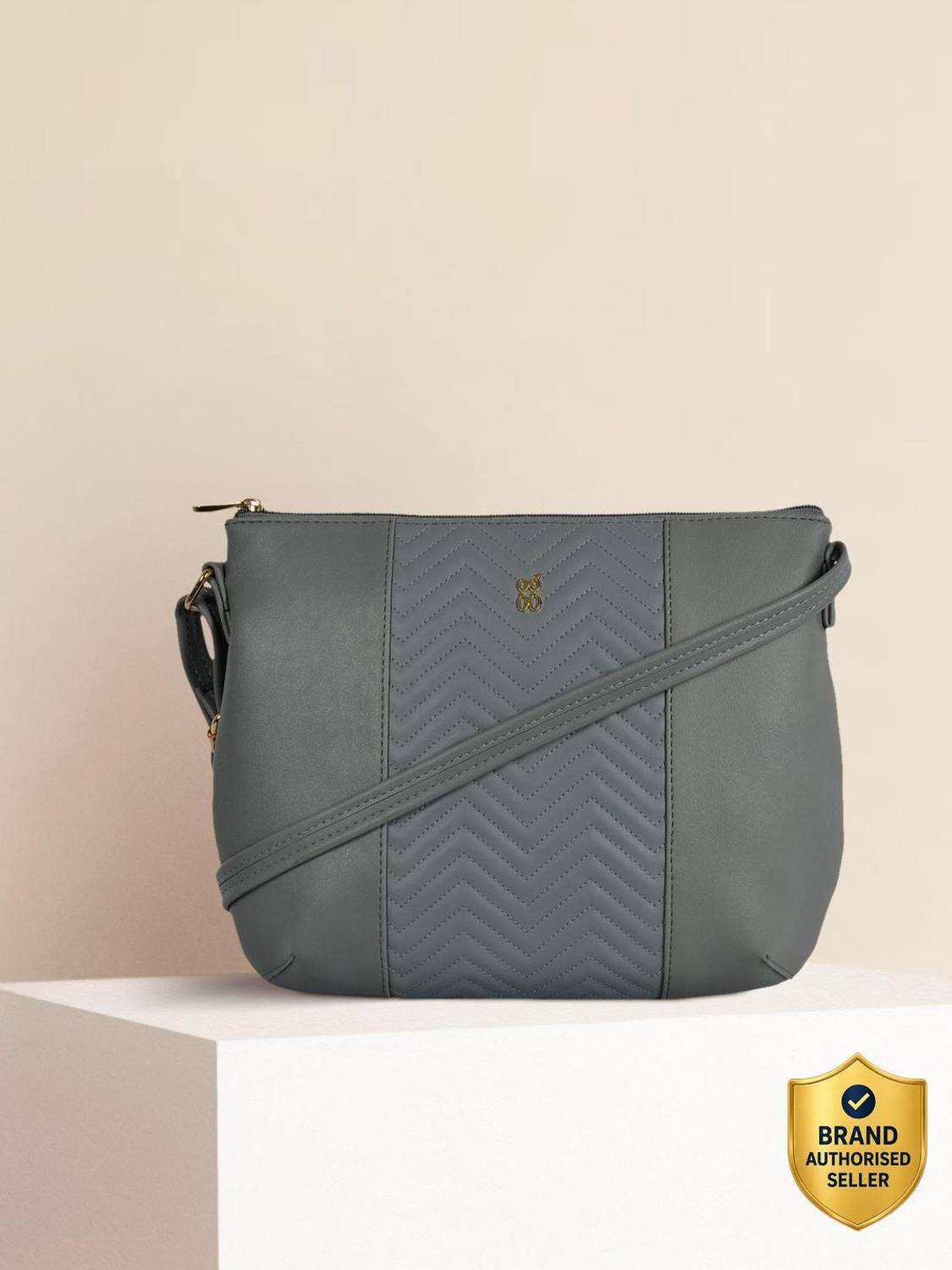 Baggit Women Blue Messenger Bag
