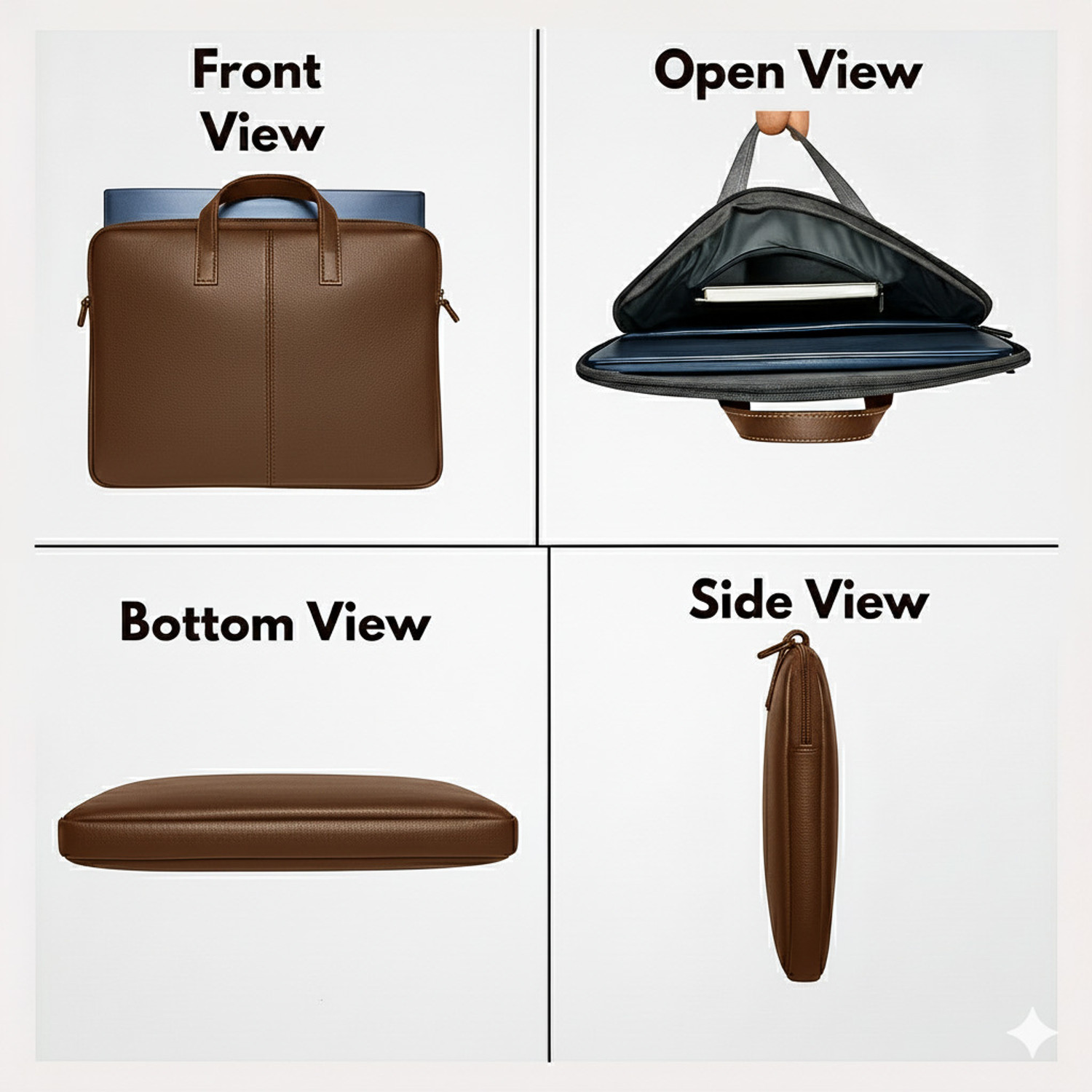 Image of Falcon Regal Men Brown Messenger Bag