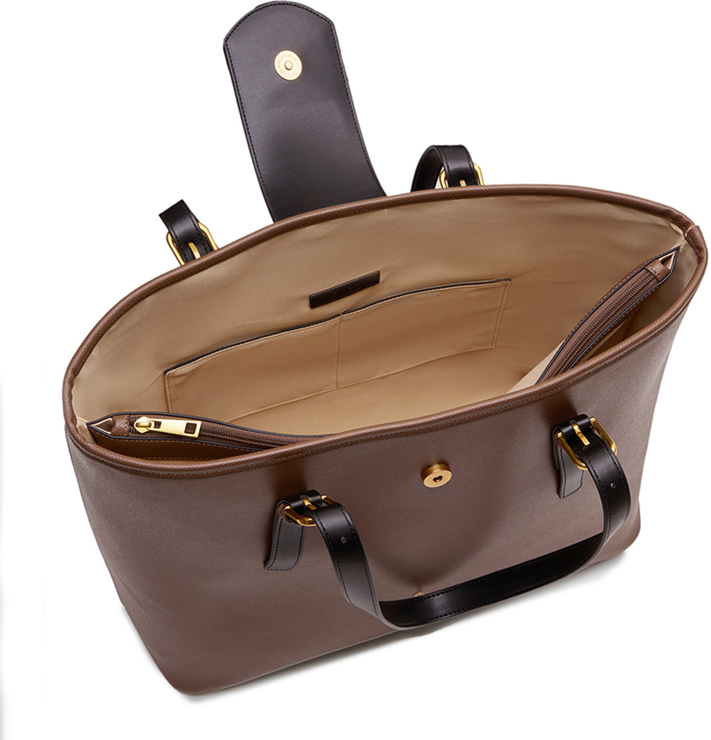 Image of Miraggio Women Brown Tote