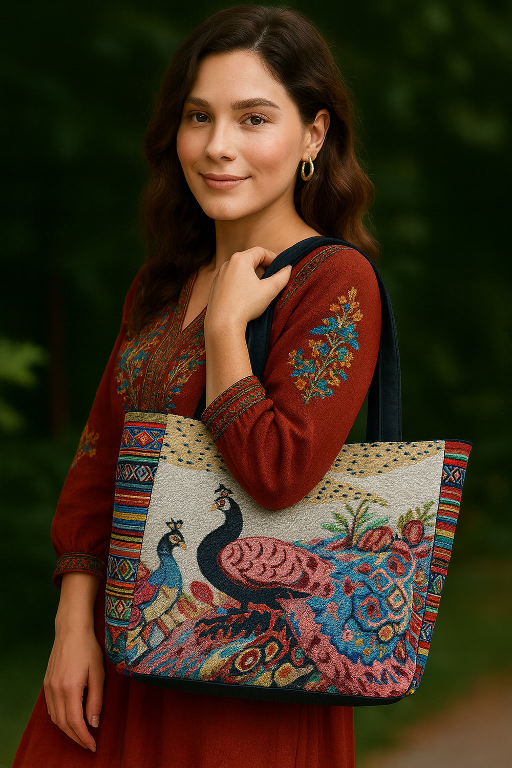 Image of Cult Factory Women Multicolor Shoulder Bag