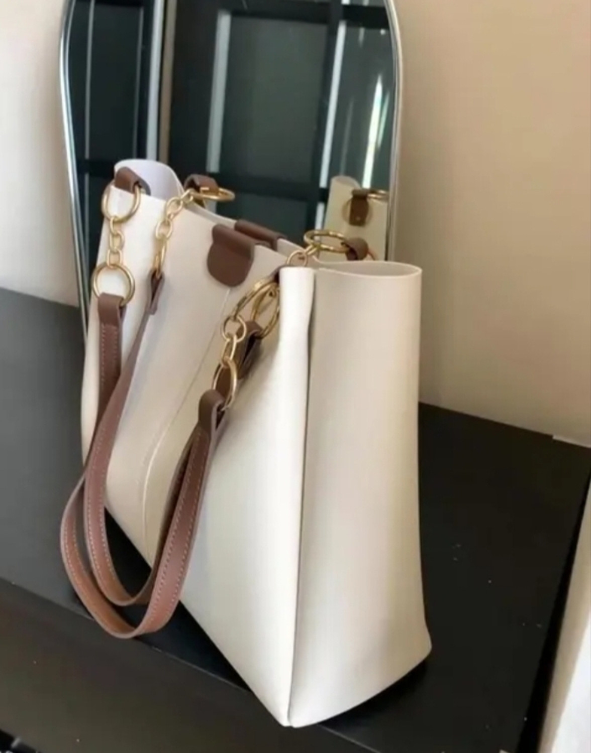 Image of AMAN Women White Handbag
