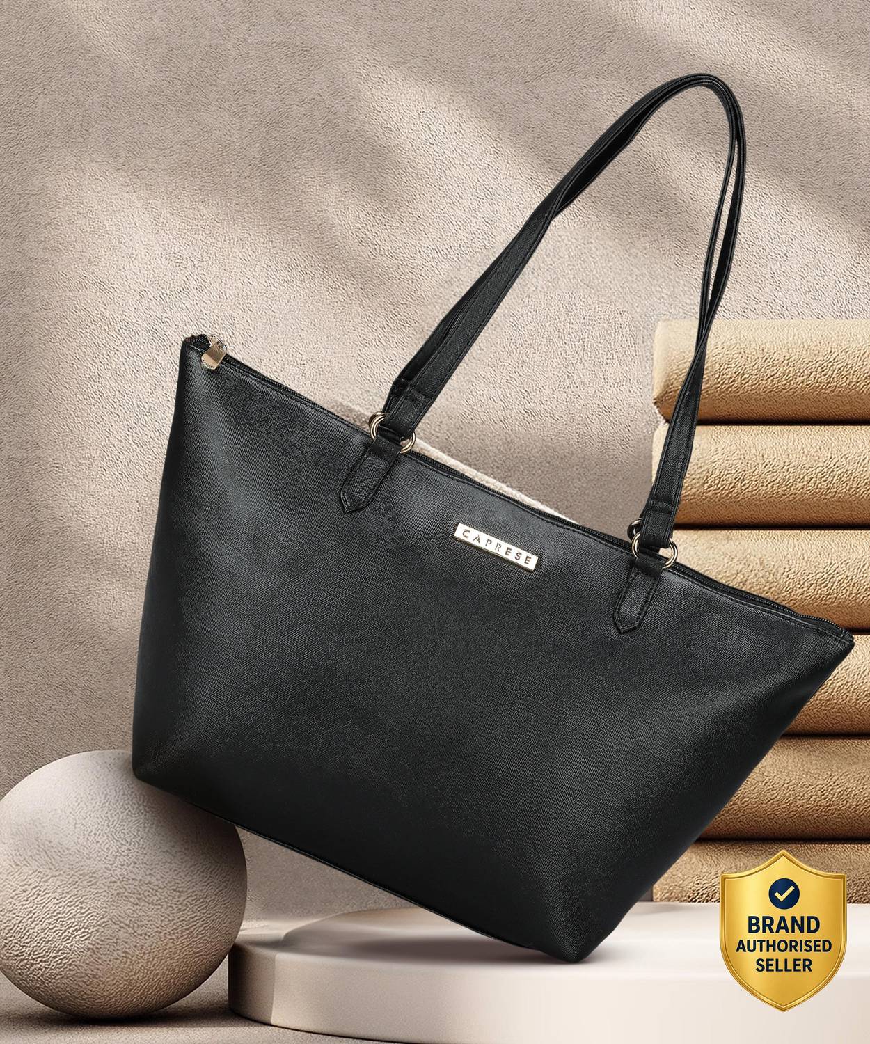 Caprese Women Black Tote