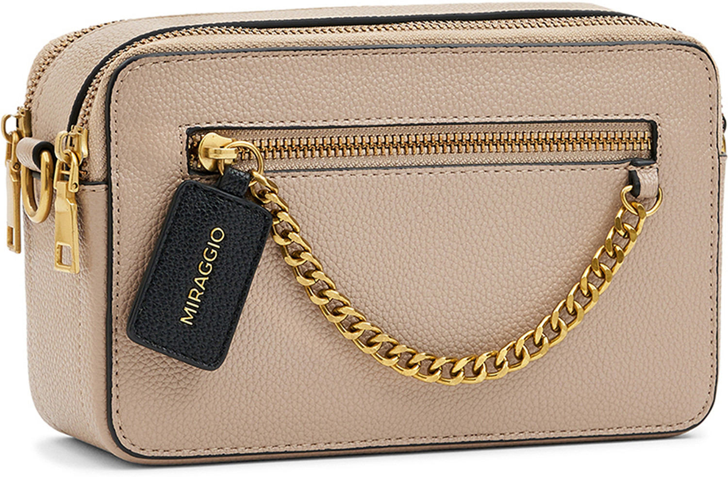 Image of Miraggio Women Tan Sling Bag