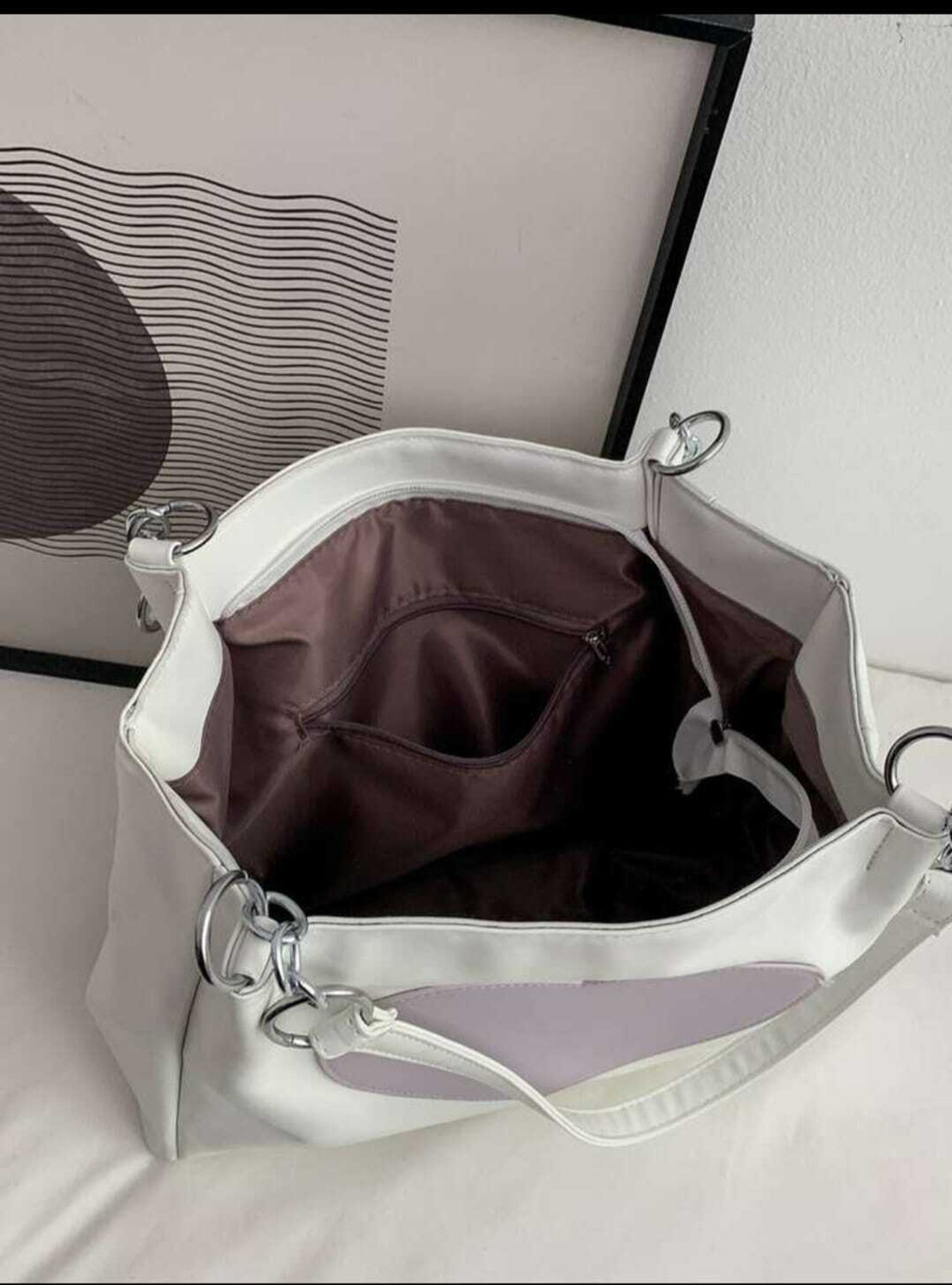 Image of SSAZU Women White Handbag