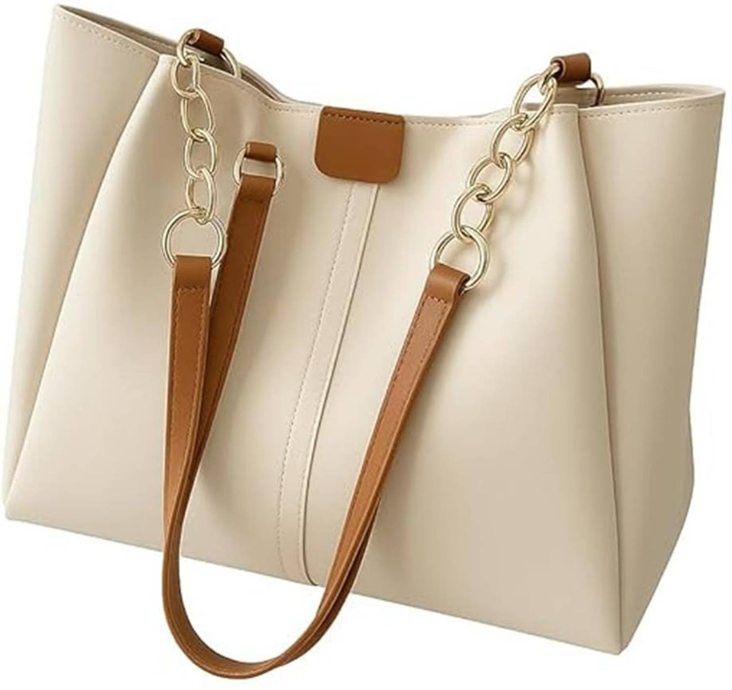 aesthetic Women Beige, Tan Messenger Bag