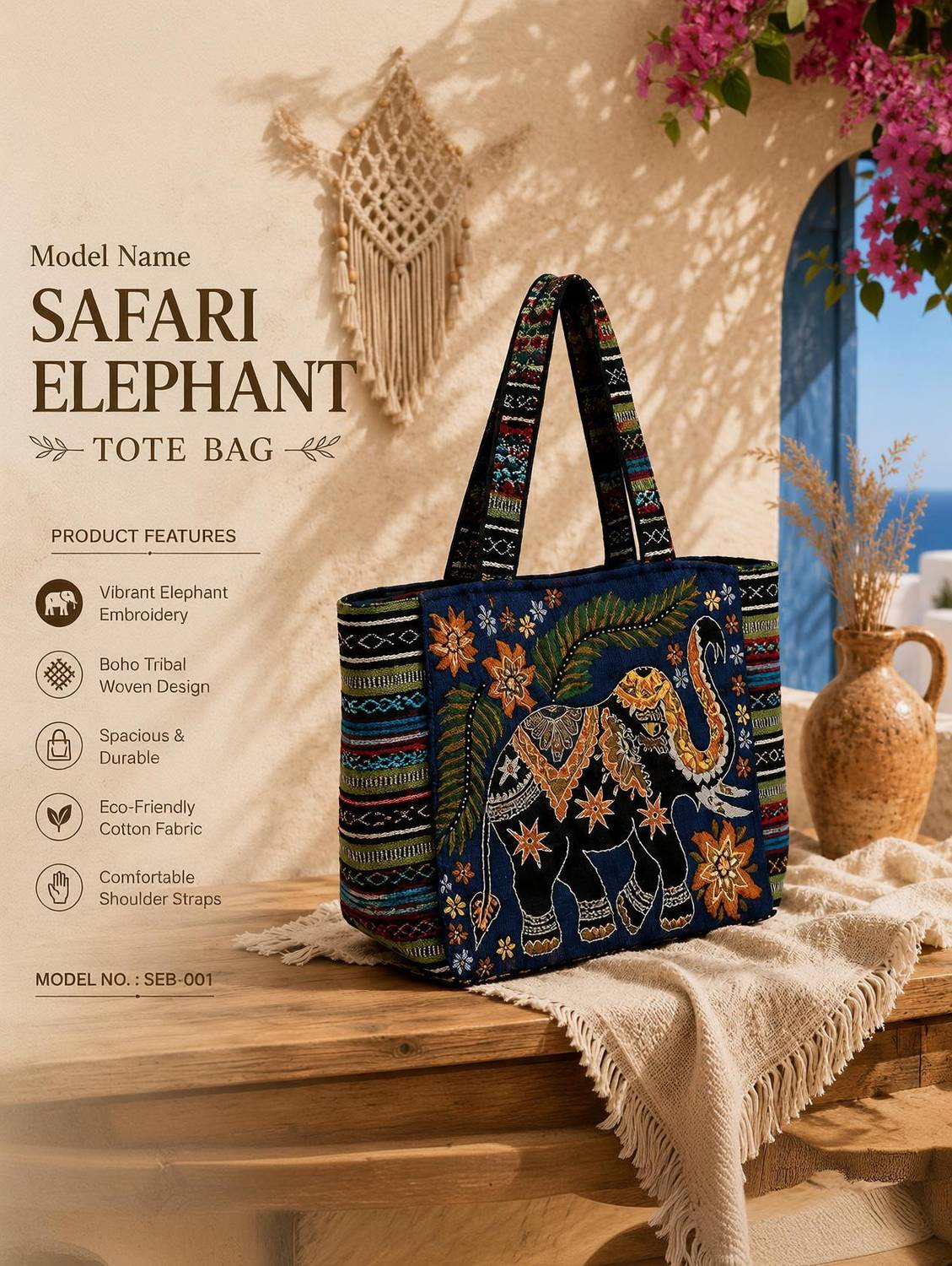 Alwaysshining Women Blue Handbag