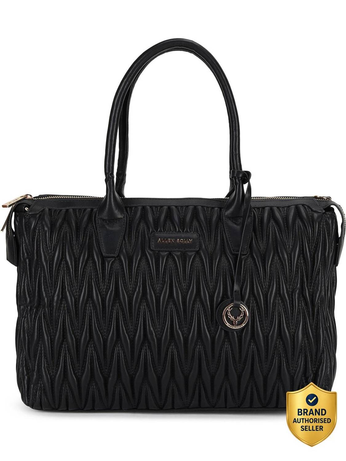 Allen Solly Women Black Hand-held Bag