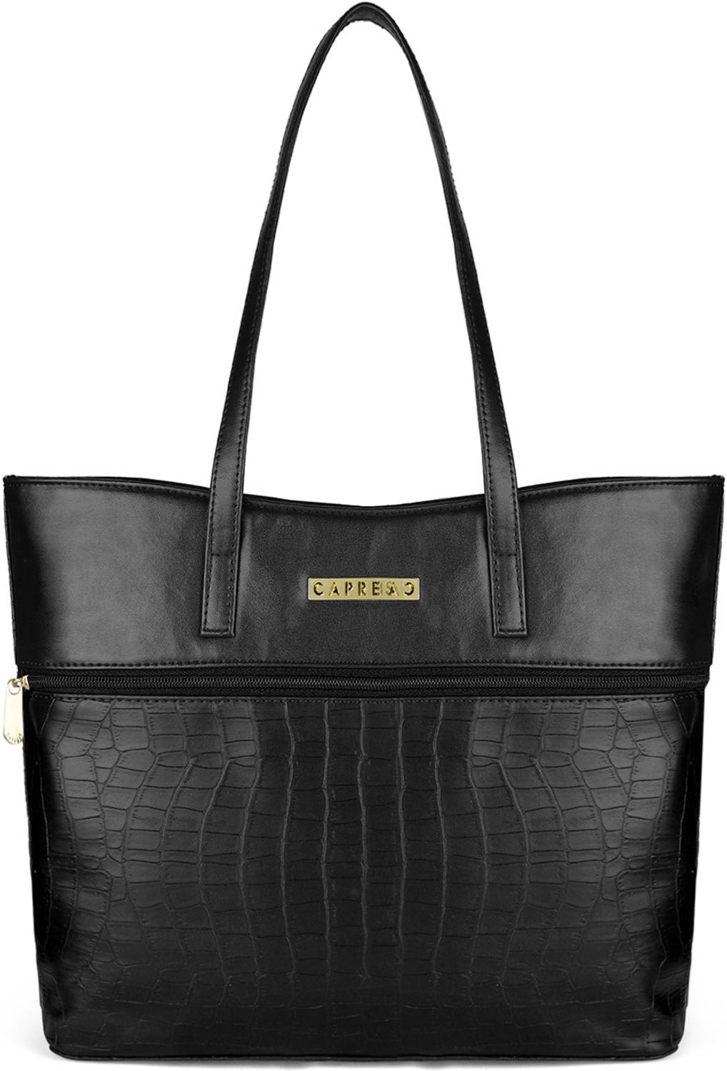 Caprese Women Black Satchel