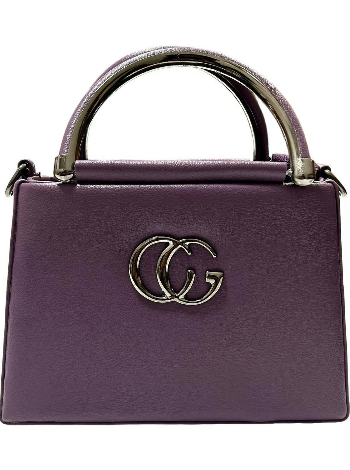 ALONZO Women Purple Handbag