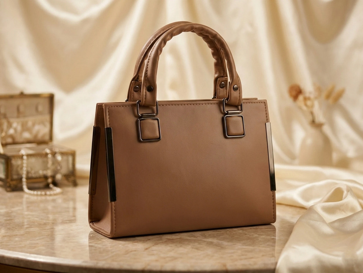 Image of Apro Women Black Hand-held Bag
