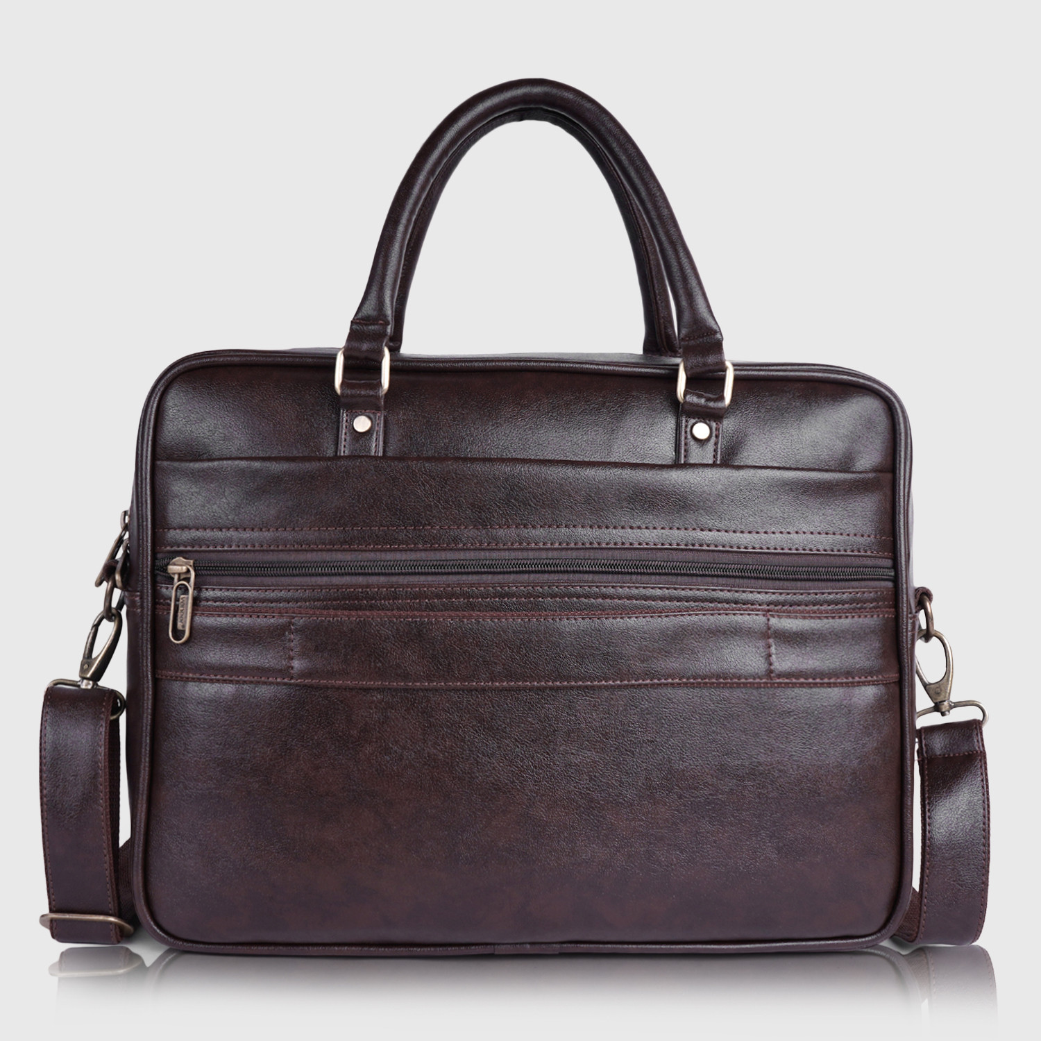 Image of Veneer Men Brown Messenger Bag