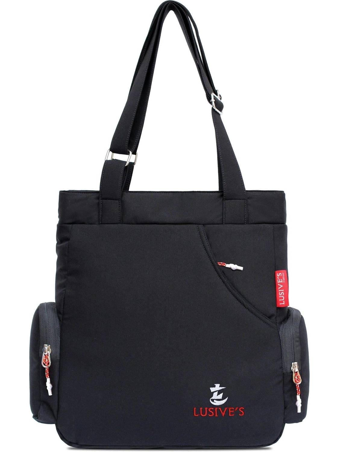 LUSIVES Women Black Handbag
