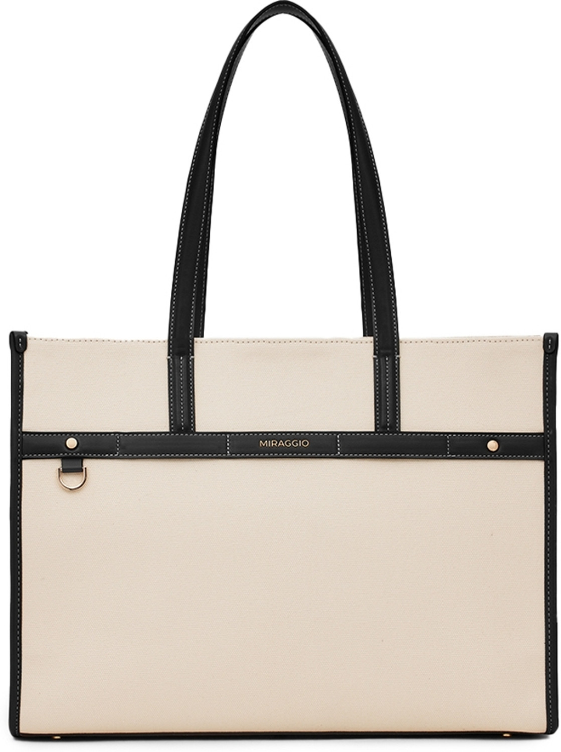 Image of Miraggio Women Black Tote