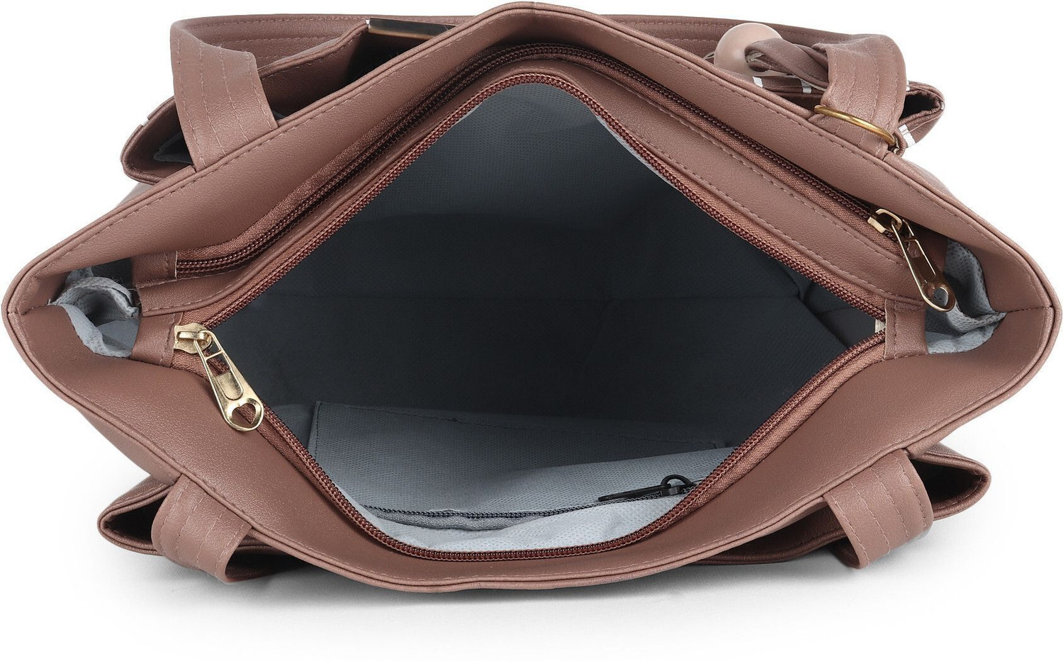 Image of claspNclutch Women Beige Shoulder Bag