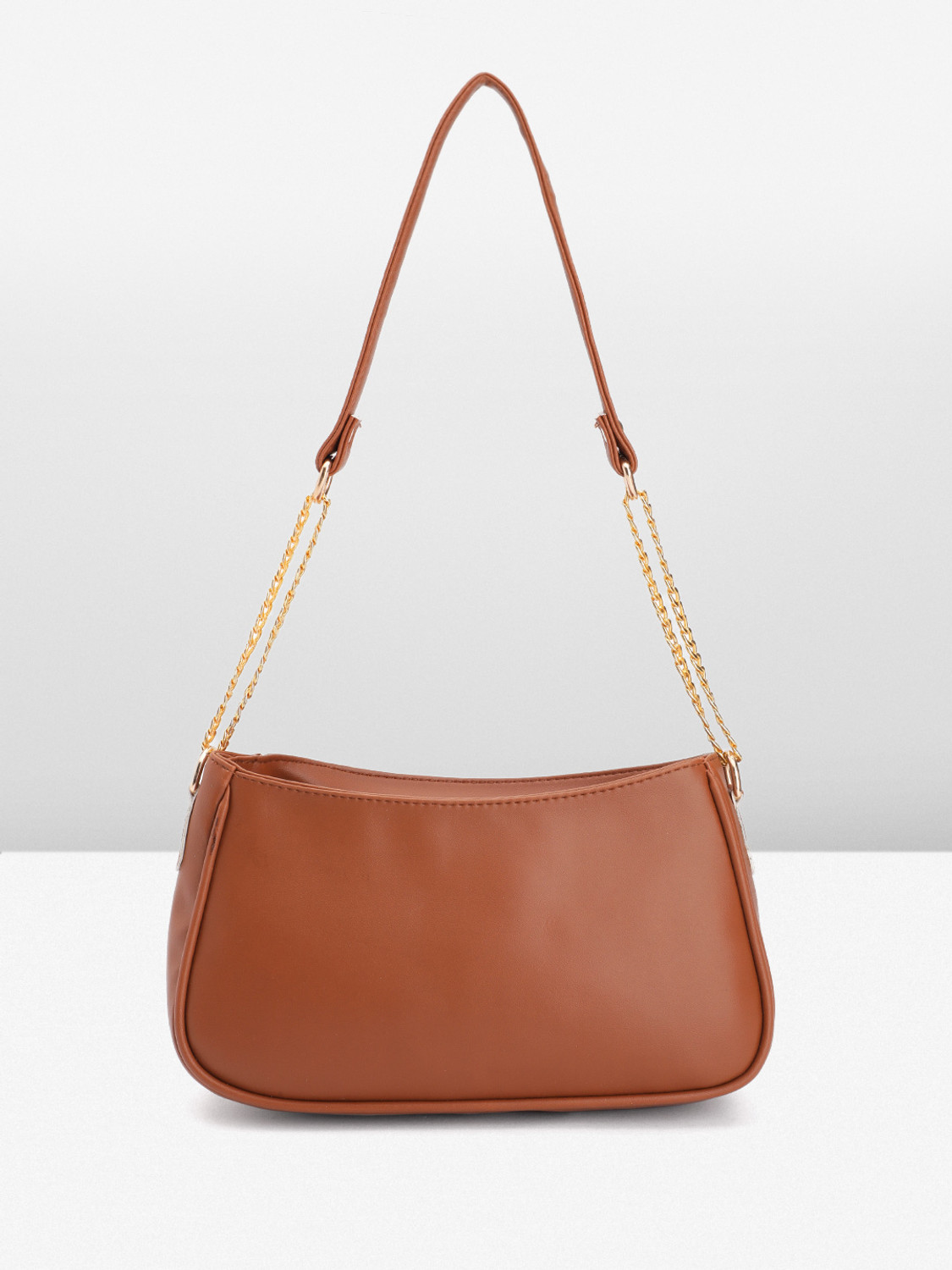 Image of Mast & Harbour Women Tan Shoulder Bag
