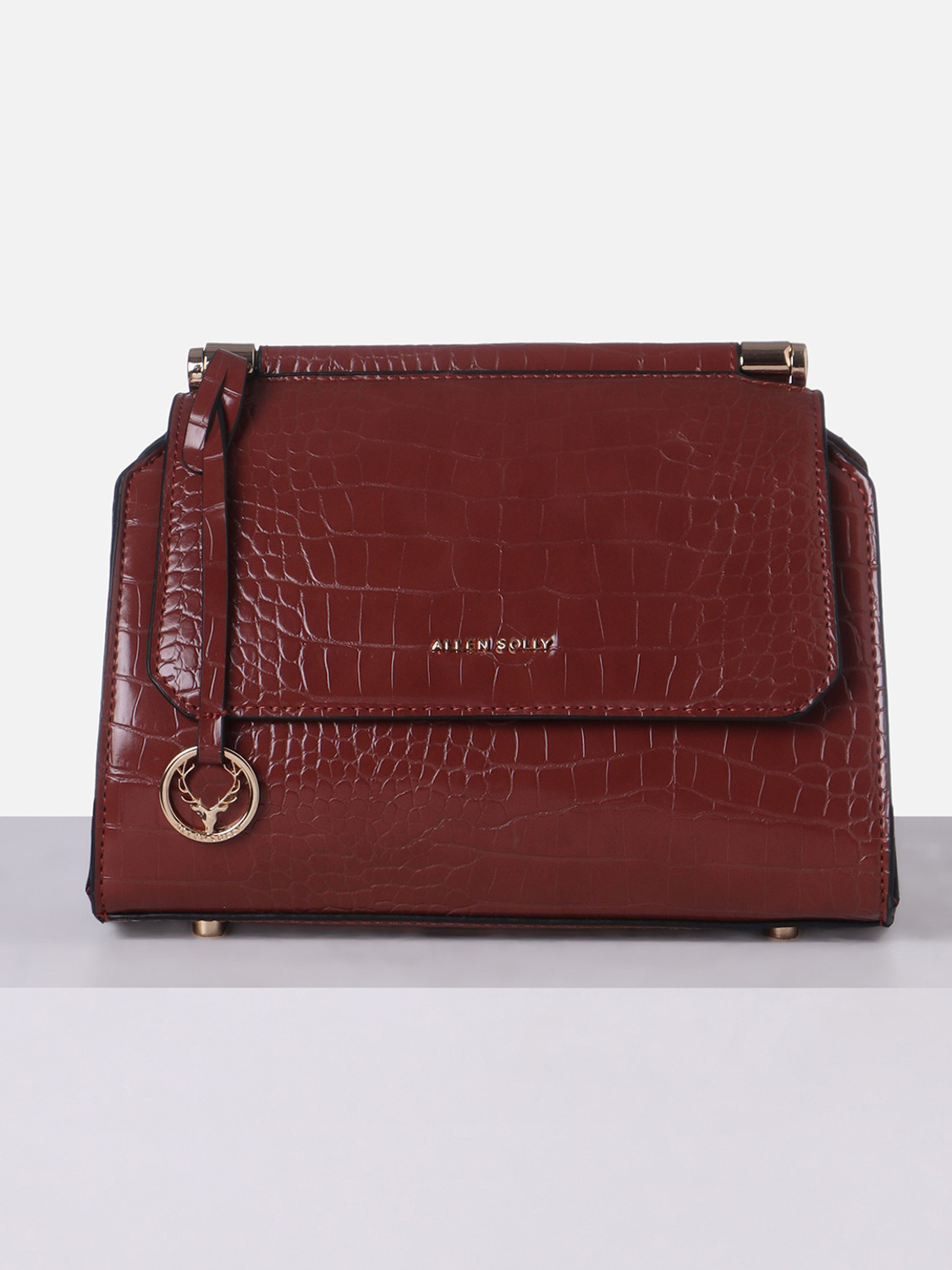 Image of Allen Solly Women Tan Shoulder Bag