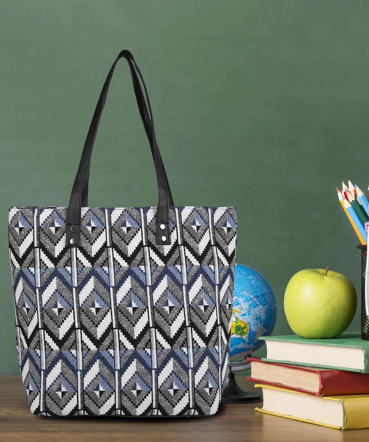 Abbana Women Blue Tote
