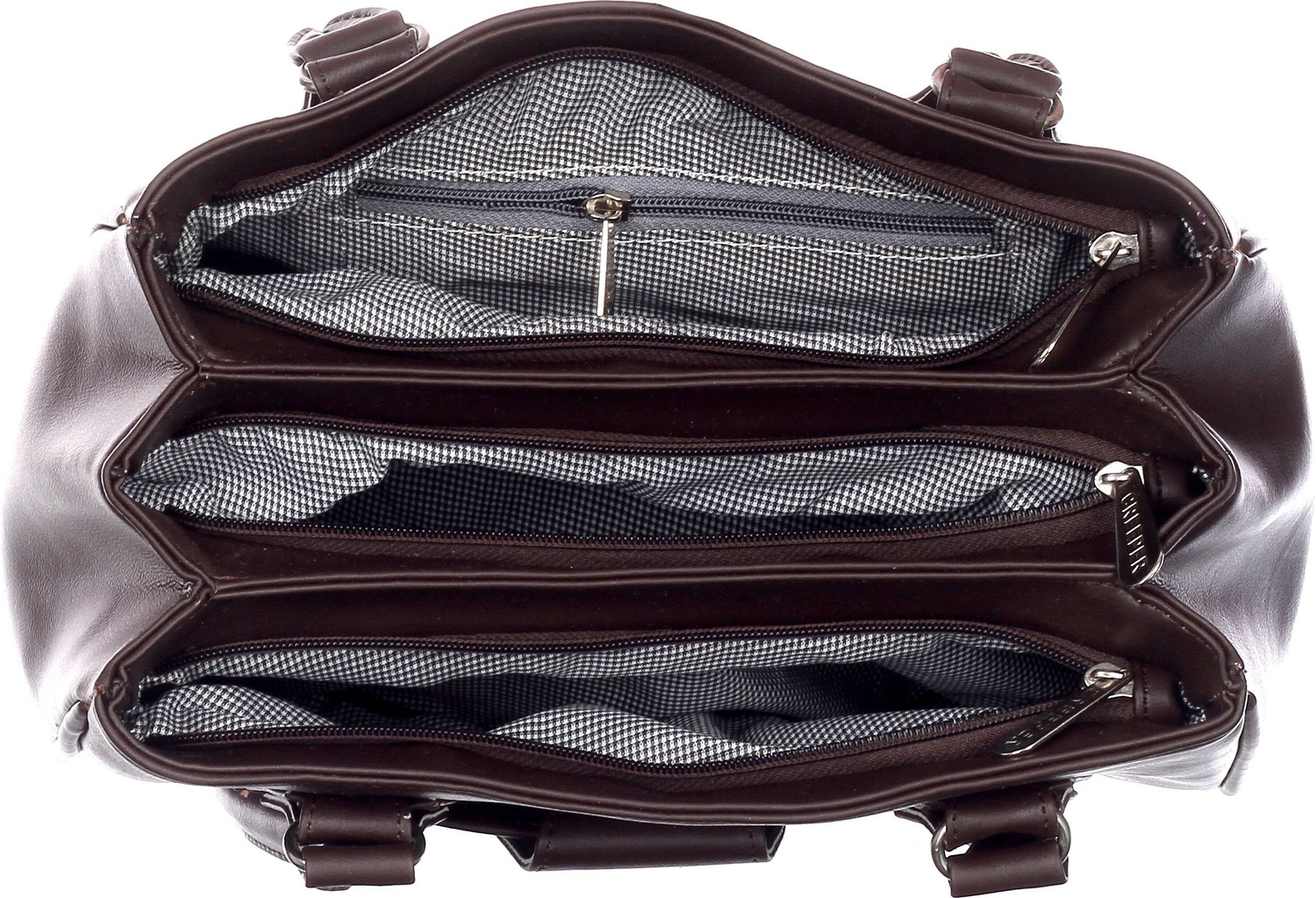 Image of Creeper Fashion Women Brown Handbag