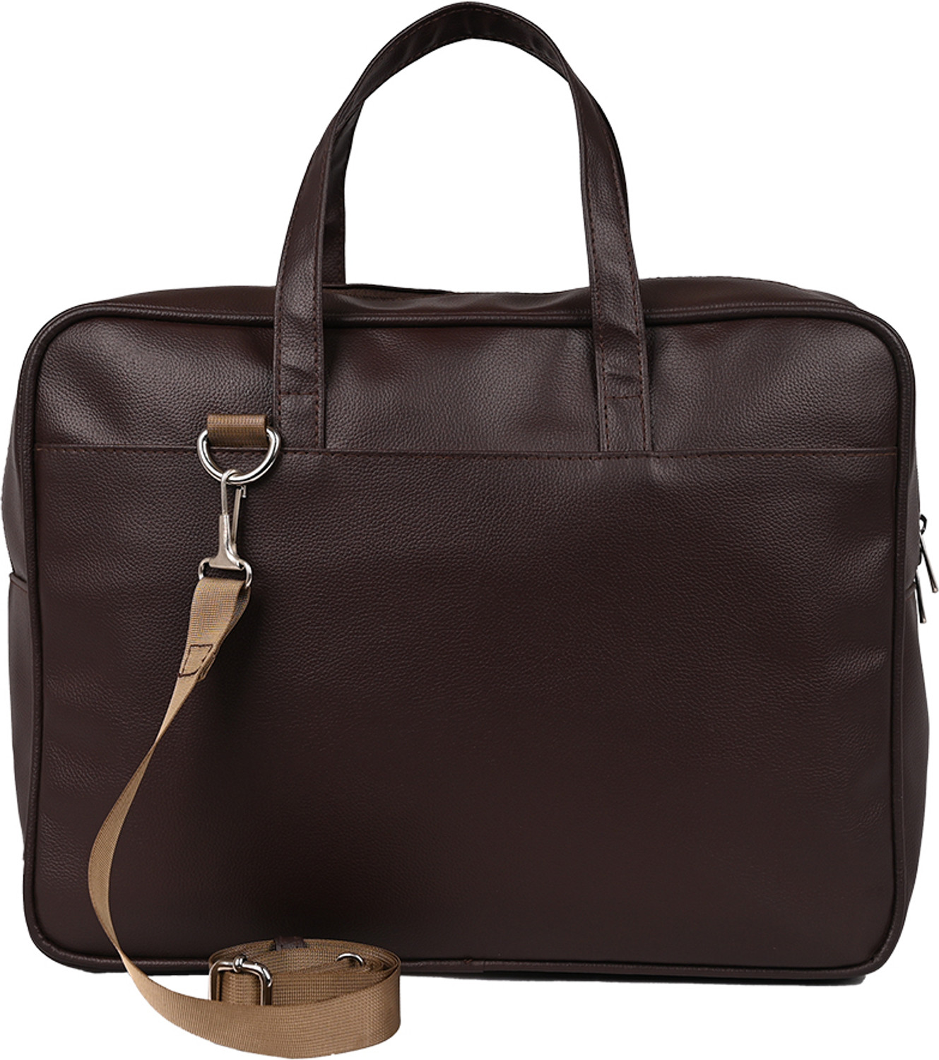 Image of faroma Men Brown Messenger Bag