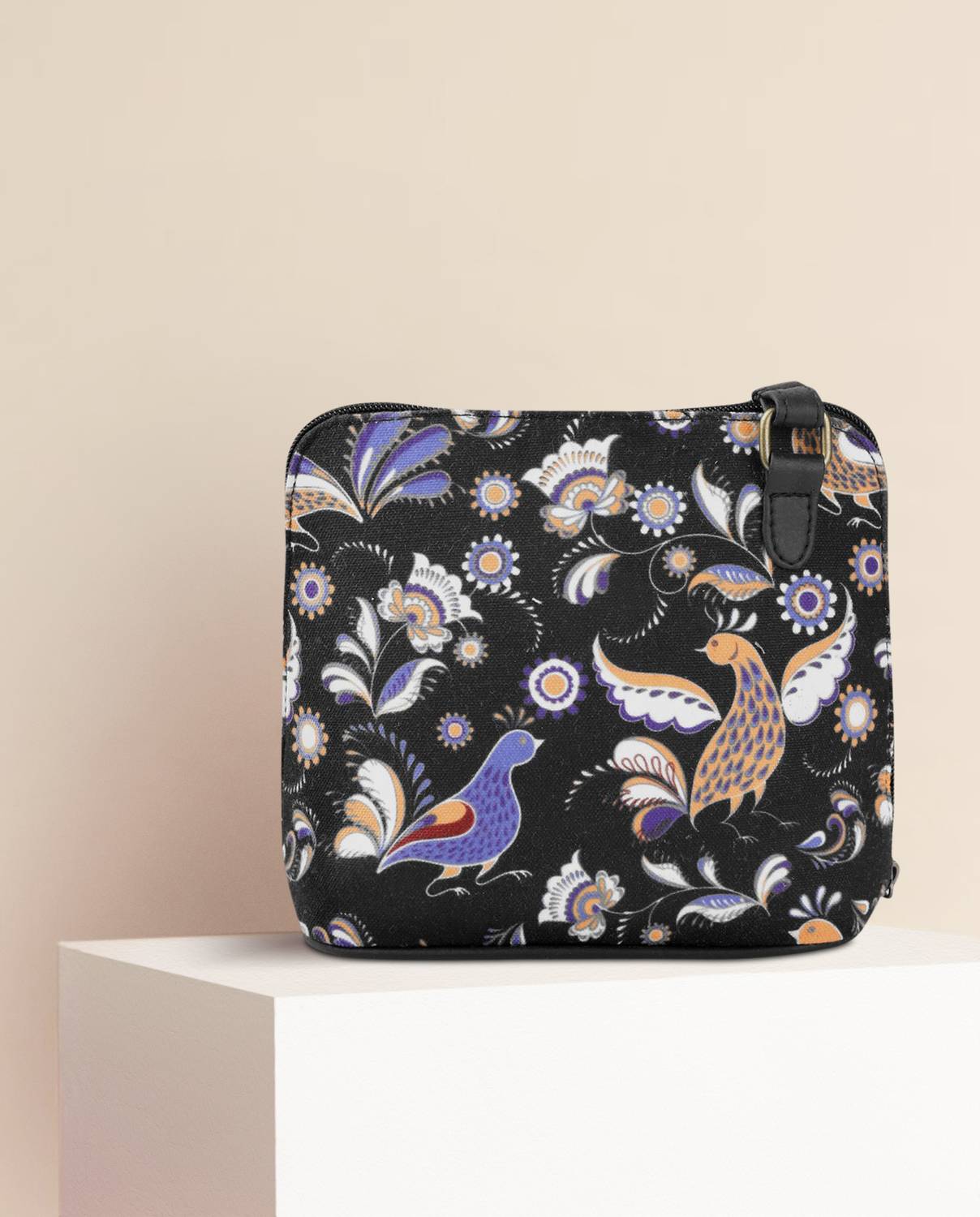 ANOUK Women Black Sling Bag