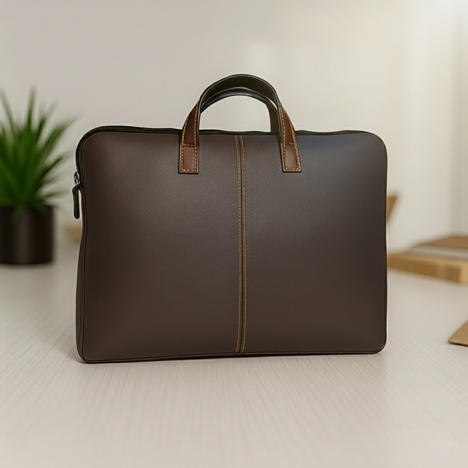 Image of Falcon Regal Men Brown Messenger Bag