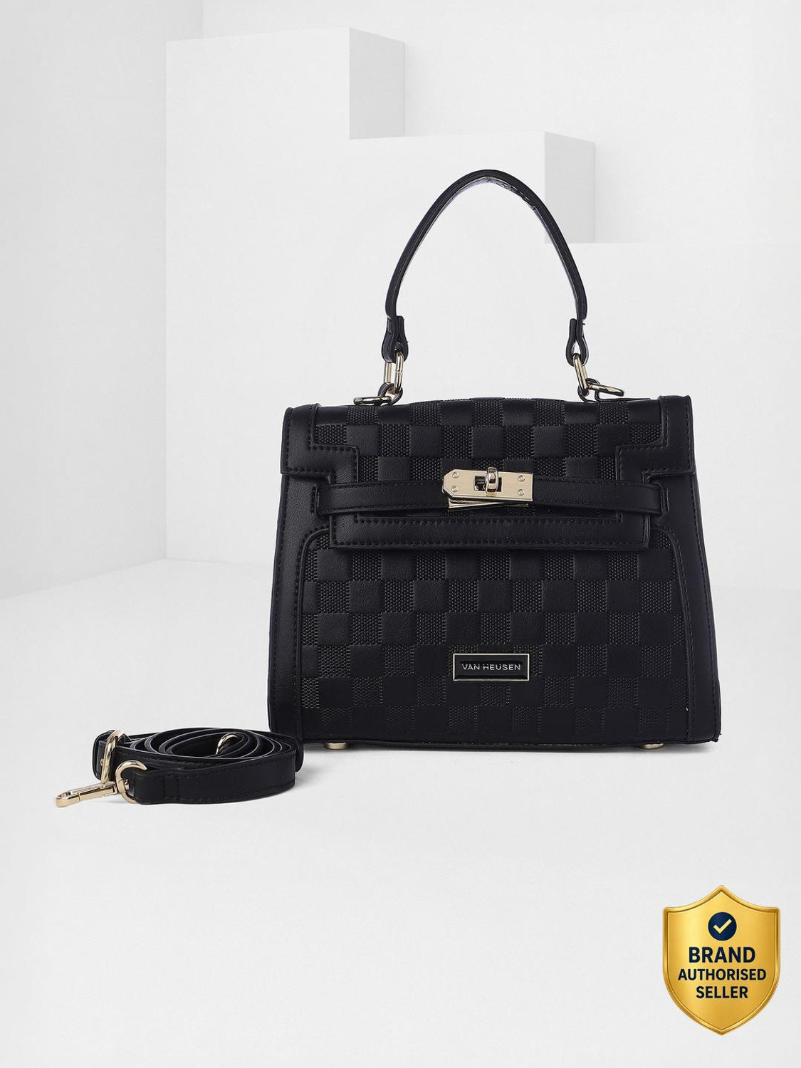 Image of VAN HEUSEN Women Black Handbag