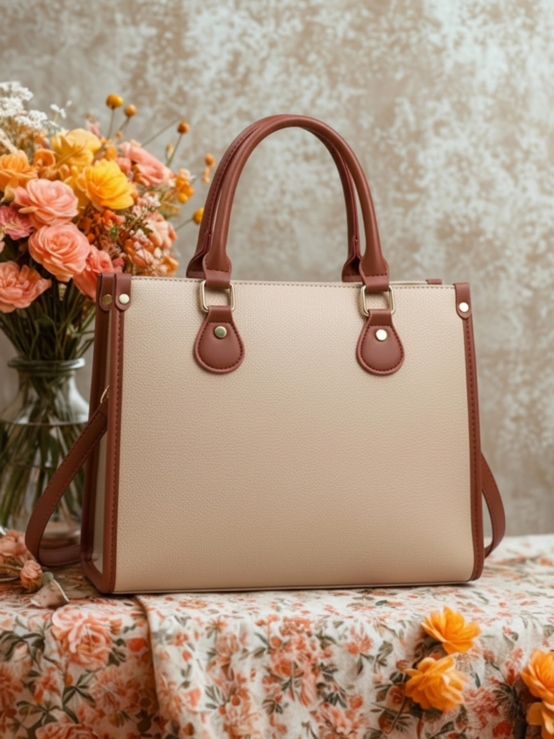 Image of LIKE STYLE Women Beige Tote